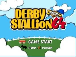 Derby Stallion 64 Title Screen